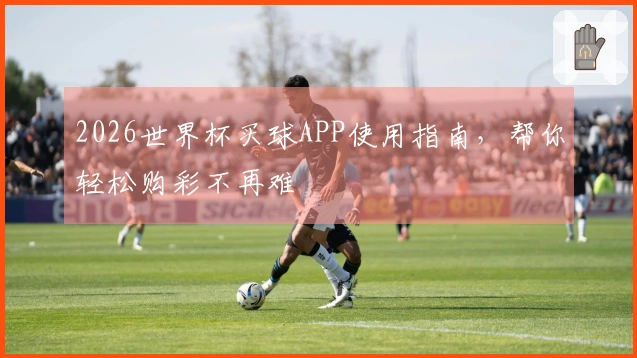 2026世界杯买球APP使用指南，帮你轻松购彩不再难