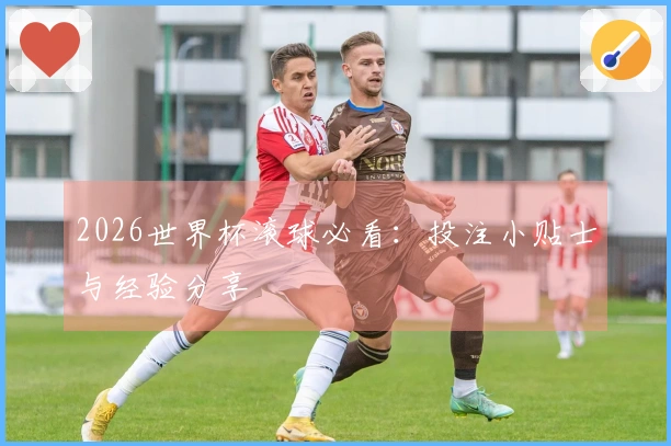 2026世界杯滚球必看：投注小贴士与经验分享
